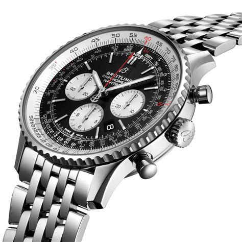 breitling ab0127211b1p1|Navitimer B01 Chronograph 46 Stainless steel .